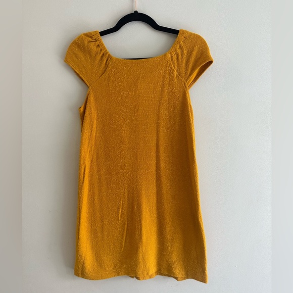 Madewell Mustard Yellow Dress Size XXS - Picture 2 of 5